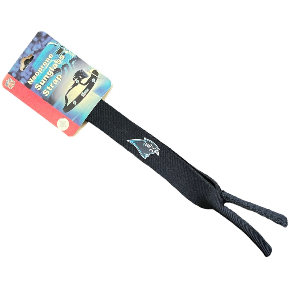Carolina Panthers Sunglasses Strap Neoprene Eye Glass Holder NFL